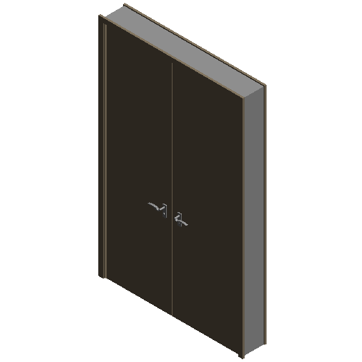 平板门-双扇-无亮子